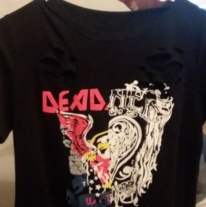 Shirt worn once  I'm fat and it's too tight